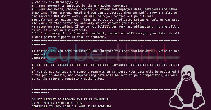 cyberthint's tweet photo. #RTMTeam #ransomware group has developed a ransomware variant that targets NAS and #ESXi systems and can also run on systems with #Linux architecture.
#When the new variant of #RTMLocker was examined, it was found that it showed similarities with the source code of #Babuk ransomware, which was #leaked on September 3, 2021.