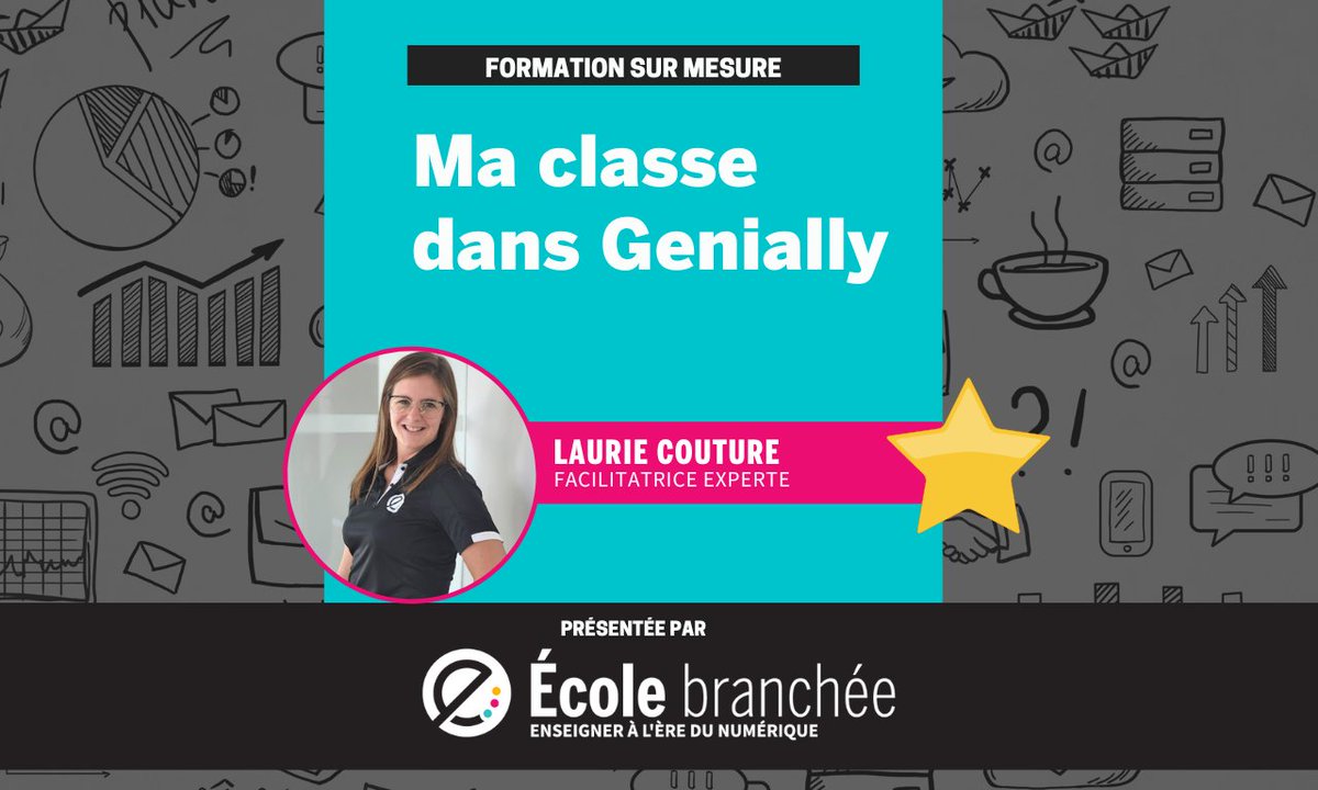 ecolebranchee's tweet image. L&apos;École primaire Le Carignan recevait cette semaine Laurie Couture pour parler des usages de Genially, et Alexandra Coutlée a guidé son groupe dans l&apos;utilisation de La Digitale. 

Trouvez la #formation qu&apos;il vous faut:
ecolebranchee.com/chercher-forma…
#DevProf