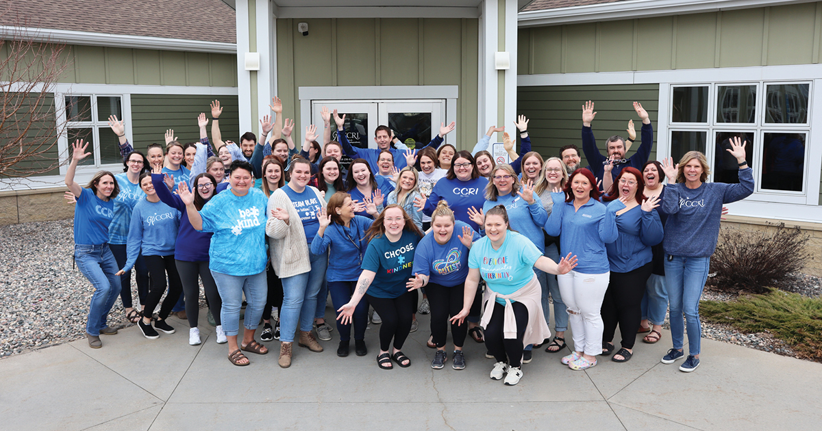 CCRIMoorhead's tweet photo. "Different, not less." — Dr. Temple Grandin

We are proud to support World Autism Awareness Month and all of the amazing people who are affected by it. The color blue, associated with calmness and acceptance, is the primary color designated for autism. https://t.co/9N29WfvqLr