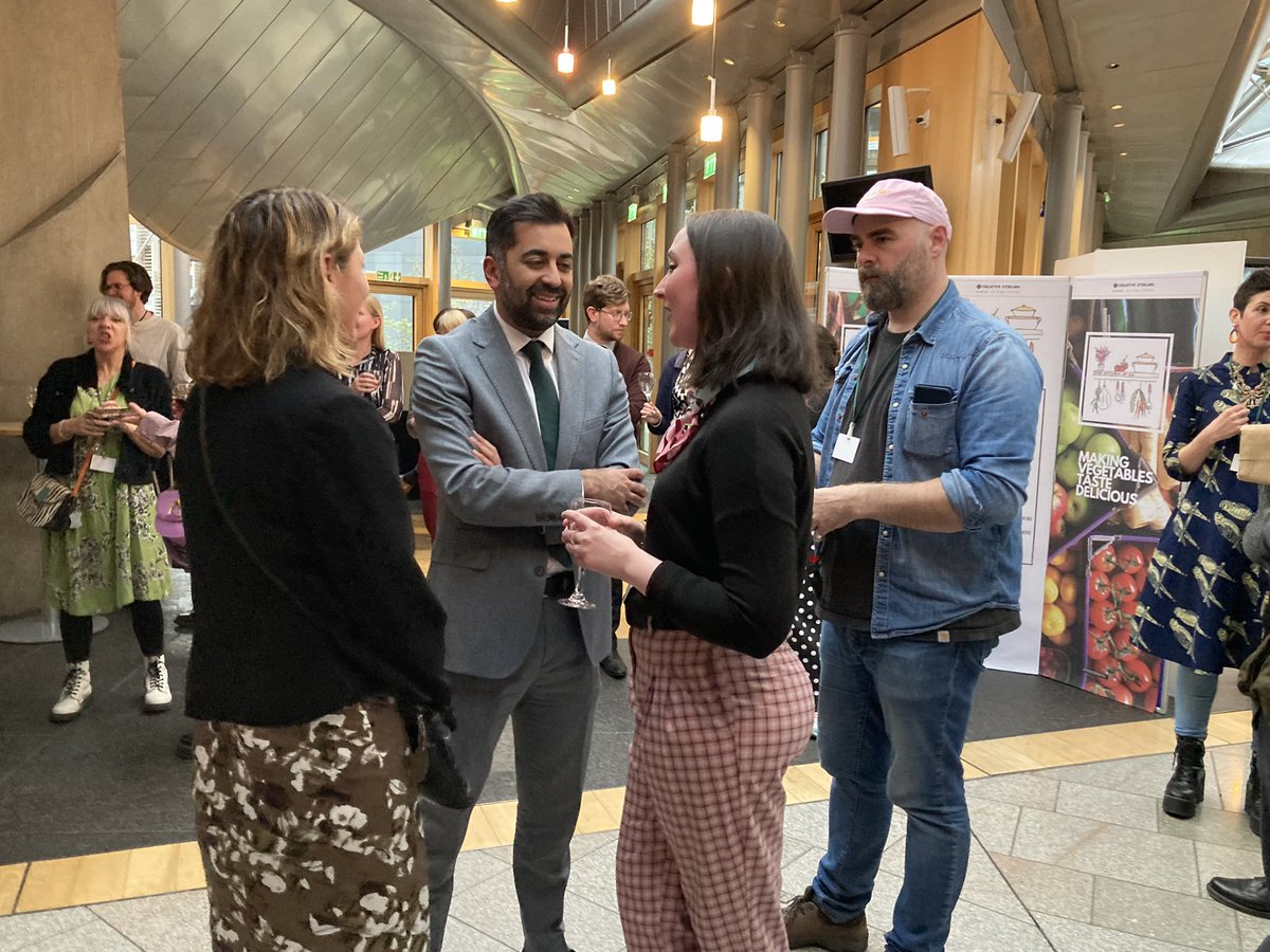 OonaghGil's tweet photo. A great night @ScotParl celebrating the achievements of @CreateStirling and award winning @MadeInStirling. 

Supporting businesses, creative thinking and reinvigorating the high street. What’s not to like? https://t.co/DPreyUe9IA