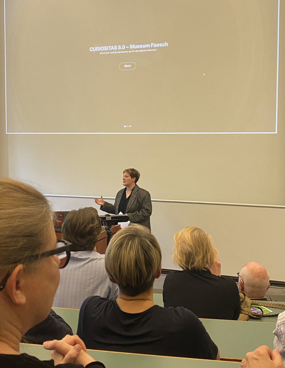 culture_virtual's tweet photo. #curiositas #digitalesschaudepot #museumfaesch Vernissage mit Dank an @basel_stadt @HistMuseumBs @kunstmuseumbs @DHLabBasel @BaselHistory https://t.co/nWkTZ0aMIO