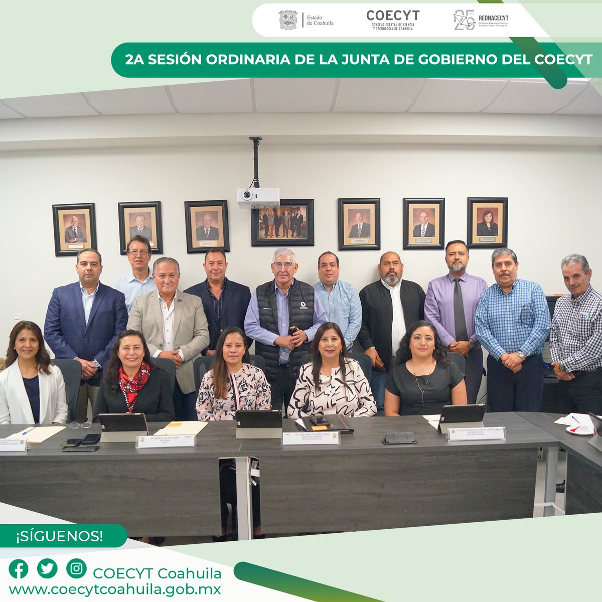 coecytcoahuila's tweet photo. Llevamos a cabo la 2a Sesión Ordinaria de la Junta de Gobierno del COECYT Coahuila.

@GobDeCoahuila @SEducacionCoah @vmario_garza @fsaracho10 @PacoOsorio https://t.co/XObzBo2Iri