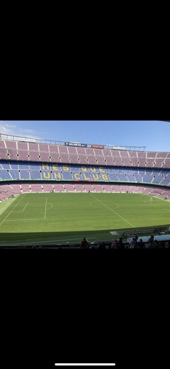 SallyHaselden's tweet photo. @FBAwayDays Camp nou. Went last year, amazing experience. https://t.co/nHiFDJnNzr