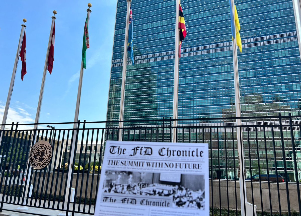 cs_ffd's tweet photo. #TBT One week ago we were wrapping-up our engagement at the #FfD2023 Forum! In case you missed our analysis, you can check out "The FfD Chronicles", the civil society newsletter published daily at FfD 2023 Forum! https://t.co/RrVzJWk7j8 https://t.co/TSsIXQRAjs