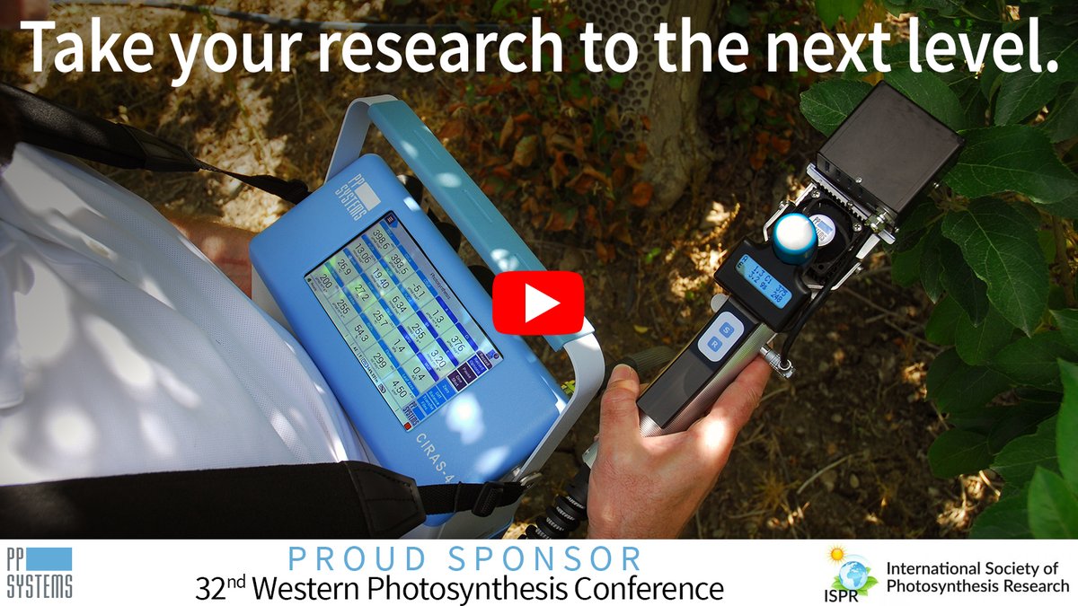 PP Systems is proud to support the 32nd Western #Photosynthesis Conference. Lots of great speakers lined up! @eesalbnl @caltech @BerkeleyLab @Jonathan_Zehr @vspathare19 @lau_gunn @_jejohnson @carnegiescience @skowakao bit.ly/CIRAS-4
