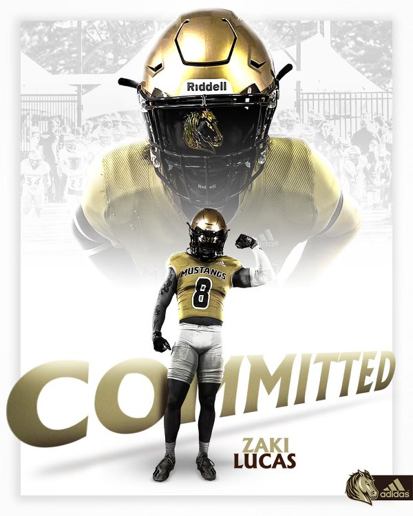 kilucas2's tweet photo. Blessed to announce I’ll be continuing my academic and athletic career at @SMSUfootball 🖤 @CoachBull16 @OilerRecruiting @CoachGotte @jones_yano https://t.co/eWVq33brHe