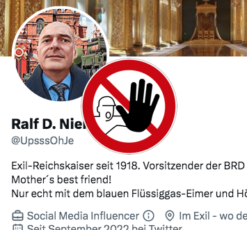 gtorges's tweet photo. Seite Tagen ist die ❤️ @bohngiorno einer Melde- und Verleumdungskampagne ausgesetzt, die im wesentlichen von @CatArtistin (@MedeKatze) ausgeht. Leider hat sich auch @BakedBeans2023 alias @UpsssOhJe von ihr einspannen lassen.
#Blockempfehlung für alle vier!
cc @cLyppersen @n3ll41 https://t.co/eQcgDz7rPE