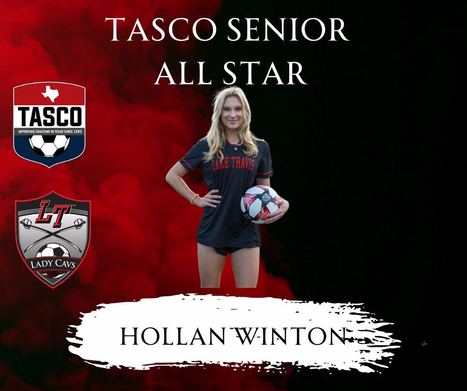 Congratulations to our 2 <a href="/tascosoccer/">TASCO</a> Senior All-Star Showcase Invitees! <a href="/FloraGlantz1/">Flora Glantz</a> and <a href="/HollanWinton/">Hollan Winton #8</a> were both selected to play in the annual All-Star game that showcases the best senior soccer players in the state of Texas!