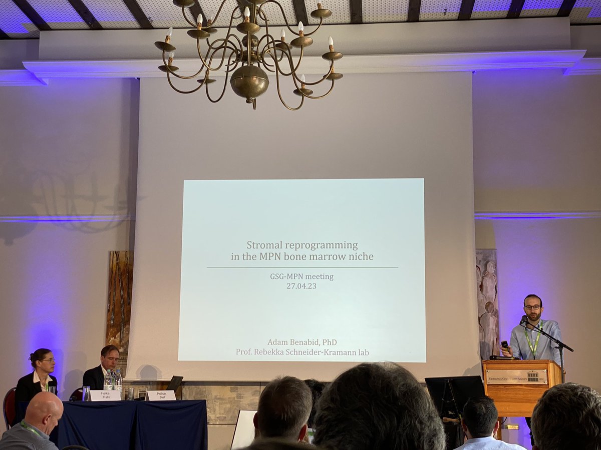 Rebekka Schneider (@rschneiderlab) on Twitter photo Great time at the <a href="/GsgMpn/">GSG-MPN</a> study group meeting with fantastic discussions, exciting presentations and networking. Proud of <a href="/adam_benabid/">Adam Benabid</a> who presented our latest data on stromal reprogramming in #MPNsm. <a href="/UniklinikAachen/">Uniklinik RWTH AC</a> #Aachen #happyPI Great time at the <a href="/GsgMpn/">GSG-MPN</a> study group meeting with fantastic discussions, exciting presentations and networking. Proud of <a href="/adam_benabid/">Adam Benabid</a> who presented our latest data on stromal reprogramming in #MPNsm. <a href="/UniklinikAachen/">Uniklinik RWTH AC</a> #Aachen #happyPI