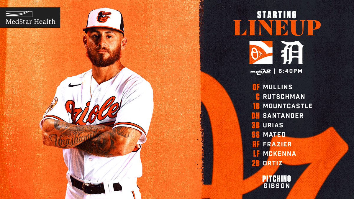 Orioles's tweet photo. What do you say we keep these good vibes goin’? https://t.co/xBE3sScdVA