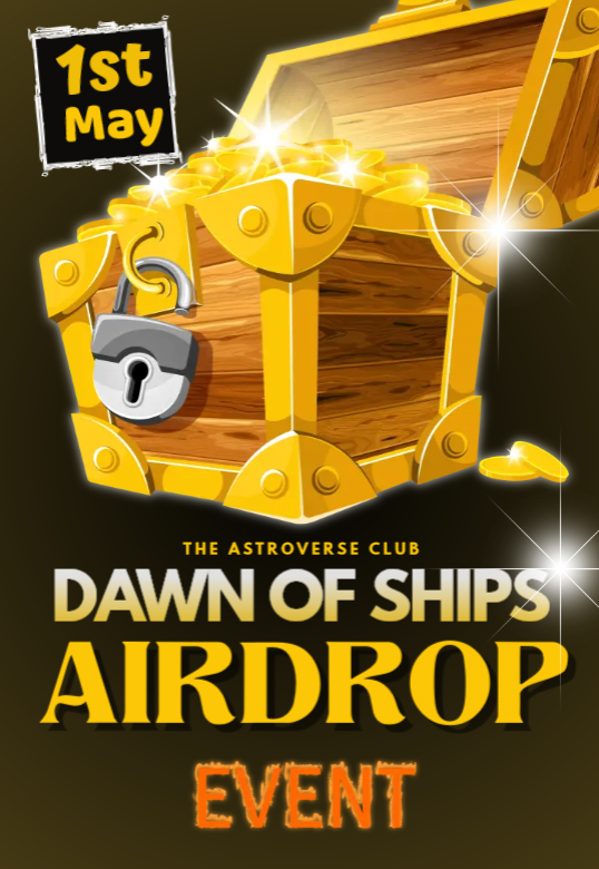 🎉Dawn of Ships Airdrop Event! 🎁🎉

🔹Reward: 500 OVIA and GOLD, which will be       distributed to all leaderboard wallets
🔹Distribution date: 1 day after the event ends
🔹Snapshot time: 1st of May

<a href="/StratisphereNFT/">Stratisphere NFT Marketplace</a> <a href="/stratisplatform/">Stratisplatform</a> 

#gamefi | #web3  | #spacewar | #astroverse