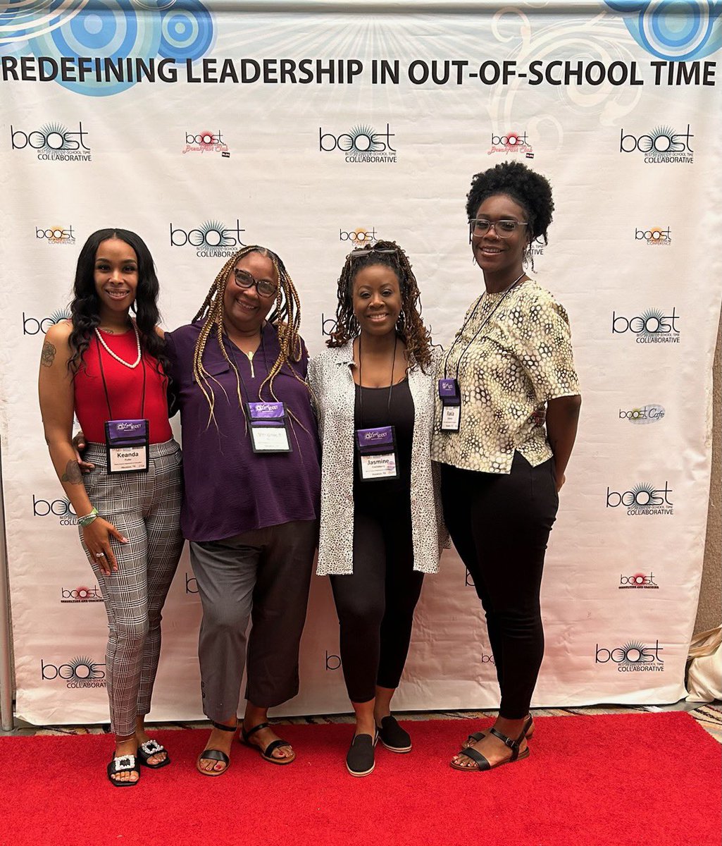 Our team having fun and learning on #MakingAfterschoolcool at #boostconference ! #OST #Afterschoolprofessionals