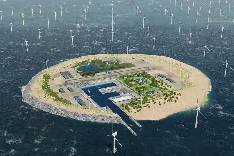EconomyEurope's tweet photo. MikeHudema: Denmark, Germany, Belgium and the Netherlands plan to build four artificial islands to quadruple offshore wind in the North Sea – the equivalent of 30 nuclear reactors.
We have so many solutions. Implement them. #ActOnClimate
#ClimateCrisi… https://t.co/7GiYgKTrh0