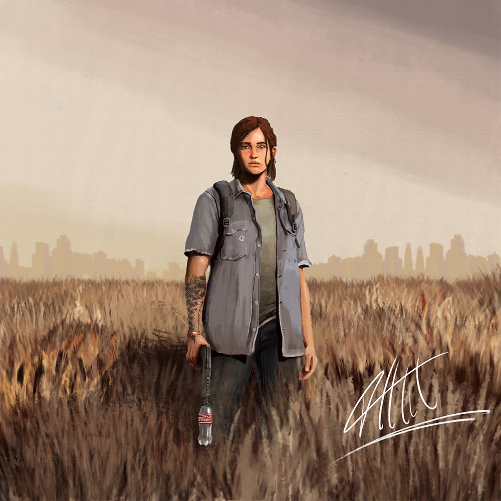 offlitt's tweet photo. “Of all the words that were ever said, the saddest are, “It might have been.”

#ArtistOnTwitter #digitalart #TheLastOfUsPart2 

@Naughty_Dog https://t.co/94gSrMCUVR