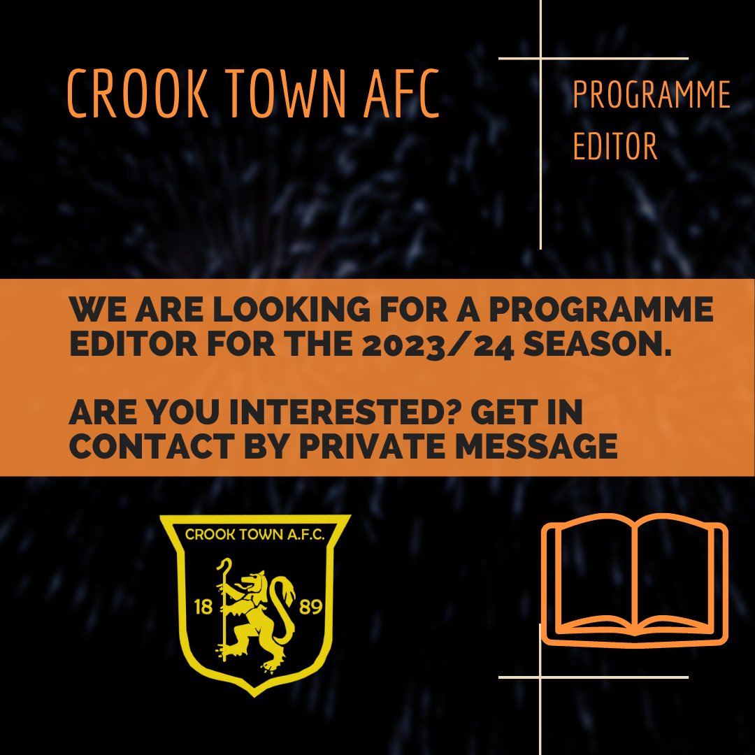 Come and join our amazing team of volunteers 📖

🖤💛