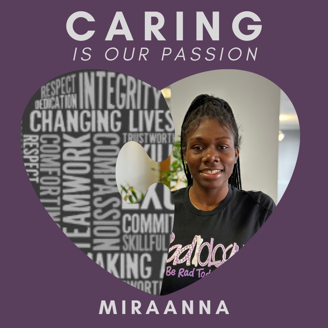 Miraanna said, 'I like working in healthcare because it makes you more aware of life's realities and teaches you that even the tiniest gestures may brighten someone else's day.' Thank you, Miraanna! #teamFJIC #adminweek #CaringIsOurPassion