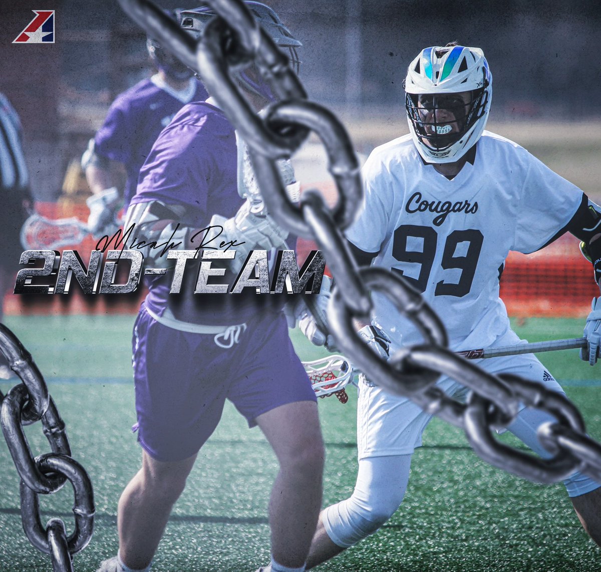 Congratulations to Micah Rex for making the Heart of America Second Team as a short stick defensive midfielder! Rex caused 18 turnovers and had 54 groundballs! <a href="/MVNUlax/">MVNU Lacrosse</a>