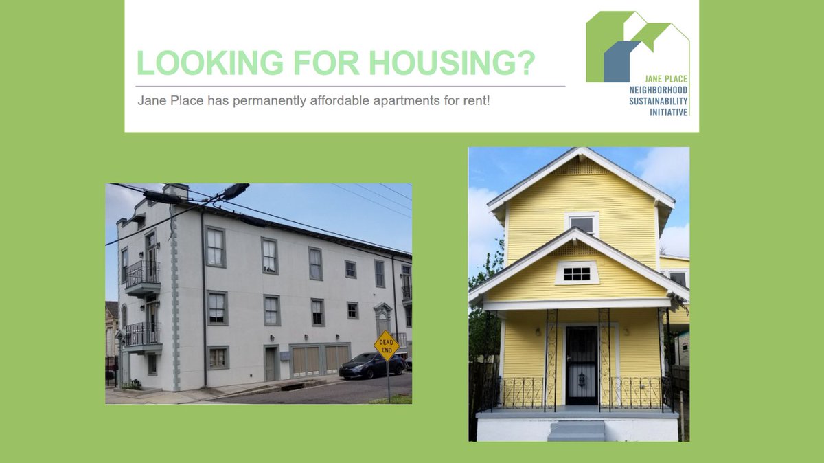 Jane Place Neighborhood Sustainability Initiative tweet media