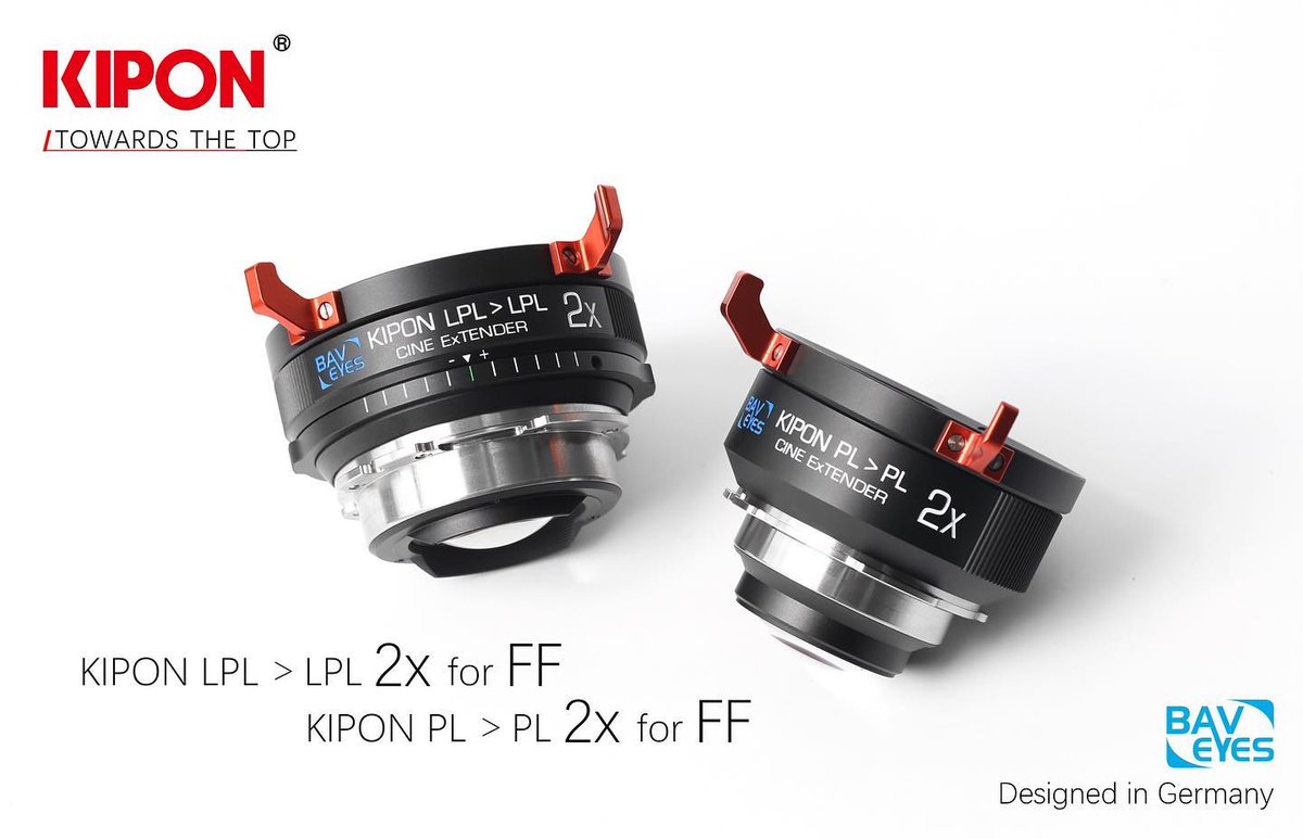 Band_Pro's tweet photo. New full frame #Kipon LPL>LPL & PL>PL #2XExtender preorders are avail now at @Band_Pro - exclusive distributor in the Americas. Call us 1-888-BAND-PRO / sales@bandpro.com https://t.co/OWhgF1t2hT