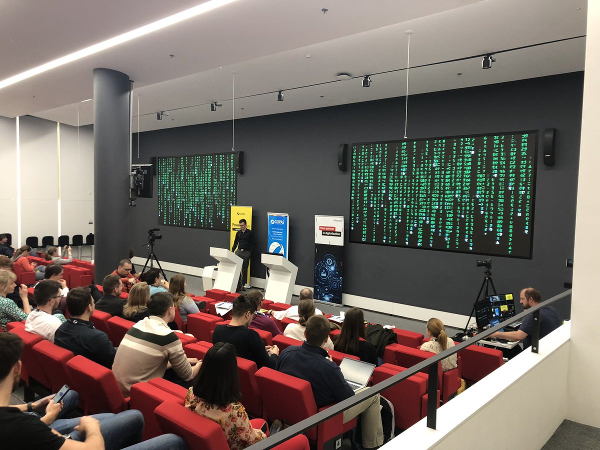 tpnRel1's tweet photo. Matrixes were all around today at the #PowerBIDay conference in Prague. https://t.co/GhToSWdYPX