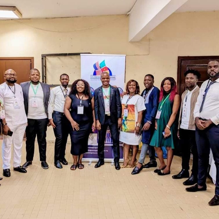 PrimosKM's tweet photo. It was a wrap for Day 1 of the second edition of the National Symposium of the U.S. Exchange Program Alumni Network Cameroon with theme; Driving Youths Actions for Cameroon's Economic Development
#Alumniconnect2023 https://t.co/7bZtNsYUiT