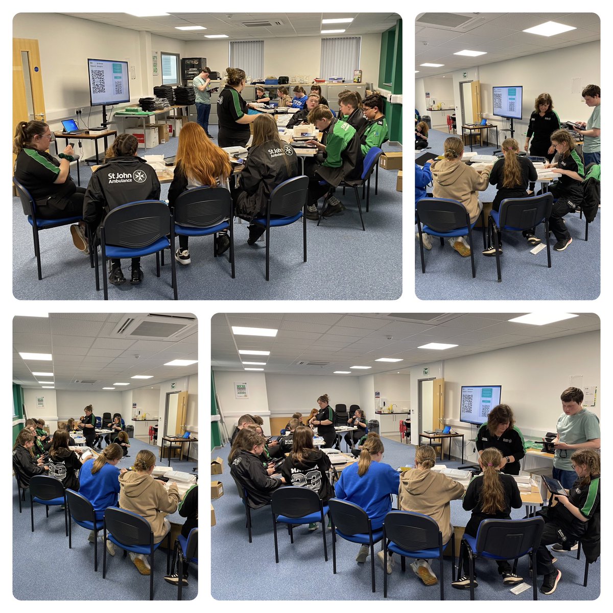 Many thanks to the <a href="/stjohnambulance/">St John Ambulance England</a> Bridgwater Cadets, helping to commission the ePRF Tablets. <a href="/JoeShawSJA/">Joe</a> <a href="/PhilipEMonaghan/">Philip Monaghan</a> <a href="/SJA_Logistics/">LogisticsTeam</a>