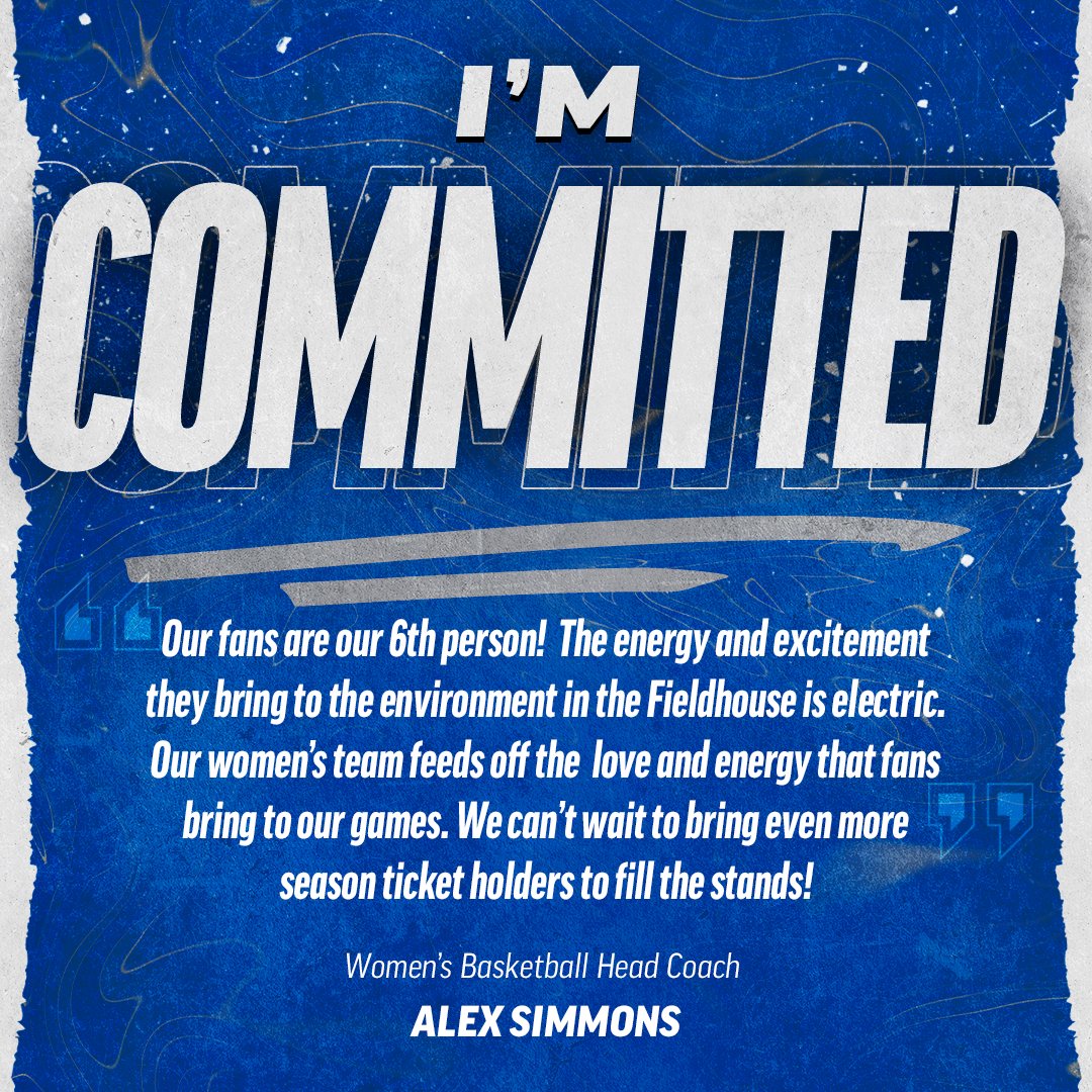 TigersAthletics's tweet photo. Looking for our fans to bring the energy back to the Fieldhouse next season!
#GoTigersGo | #ImCommitted
π https://t.co/OtQNEazqmI https://t.co/ESJJvrzZK5