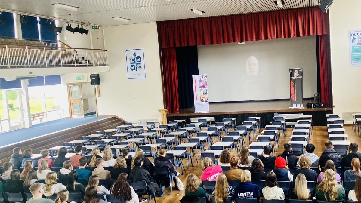 NYFRSselbyCSO's tweet photo. Road safety this morning delivering    @AHC_roadsafety presentation to @TgsTadcaster  you could hear a pin drop at times in the hall very well taken by students and some excellent feed back forms #AHC  #RoadSafety https://t.co/HCjGFJXJH6