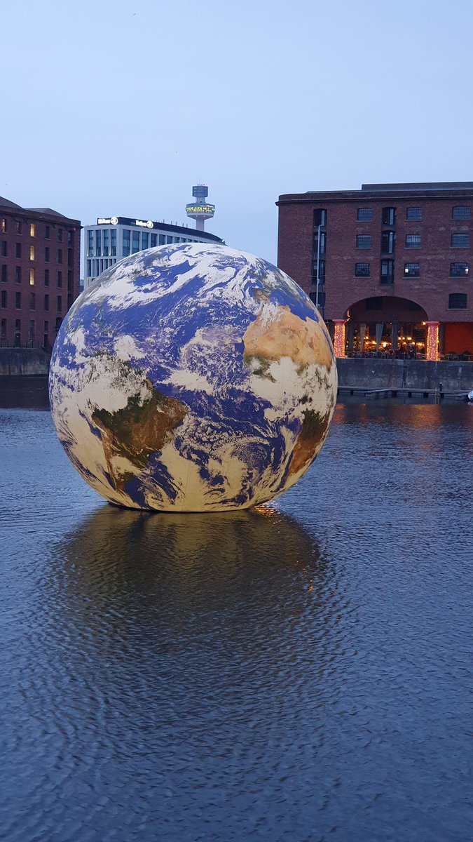The world has come to Liverpool for #Eurovision2023 <a href="/lukejerram/">Luke Jerram</a>