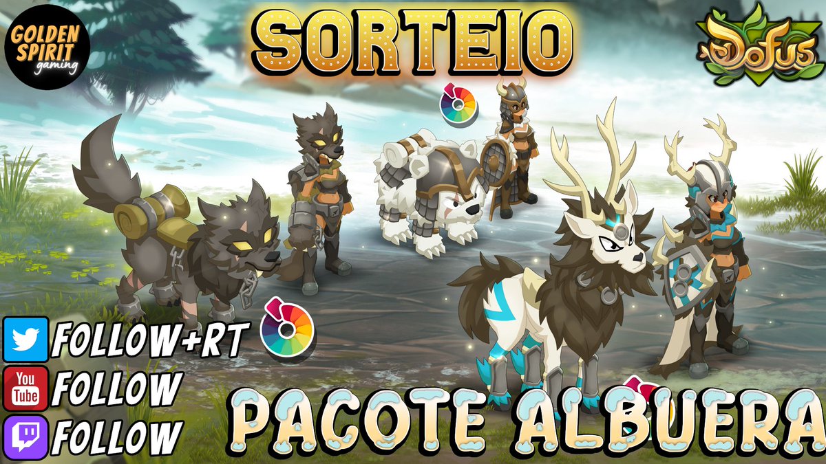 andrelimapn's tweet photo. Entre na pele de um verdadeiro albuerano!

Obrigado @Dofus_PTBR por tornar isso possível!

Para participar:
✅Follow • @andrelimapn
🔁RT
📢Follow • https://t.co/yFhUA4LEMw
📣Follow • https://t.co/rYEVWUMBUY
📅Ganhador em 04/05/2023

#DOFUS #ANKAMA #MMORPG https://t.co/RB7W8UL3k9