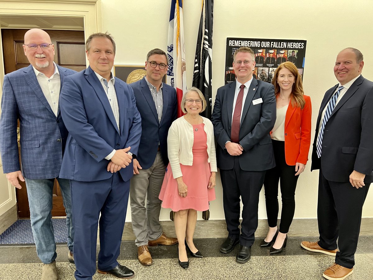 TechnologyIowa's tweet photo. That's a wrap on the '23 TAI D.C. Fly-In! We're grateful for the opportunity to connect with legislators, federal officials, and industry colleagues from across the country.

#TAIDCFlyIn #IowaTech #Innovation #TechGrowth #Advocacy #UniteIowaTech https://t.co/xmOVERBJpN
