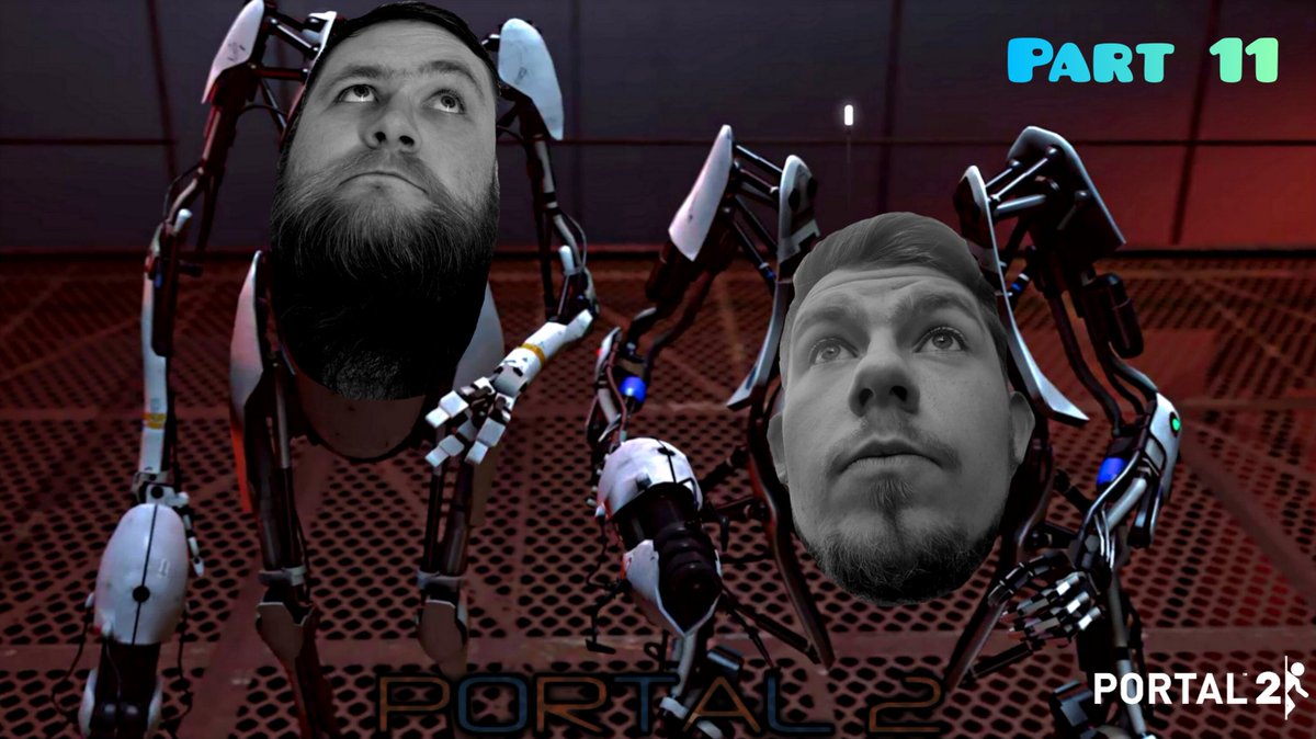 Bearded5quirrel's tweet photo. Don't forget to watch our most recent video before the final of our Portal2 journey ends on Saturday https://t.co/nA1AnAVGT1 #comedy #funny #fyp #YouTube #friends #portal2 https://t.co/ZSS6p6kO7Q