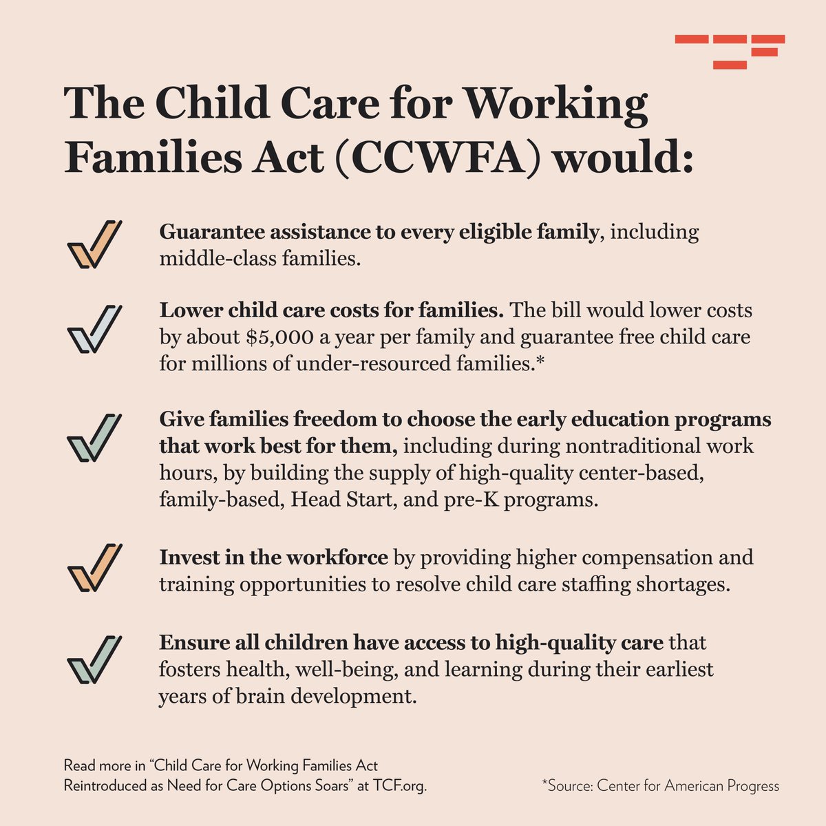 1/ Today, Senator <a href="/PattyMurray/">Senator Patty Murray</a> introduced a reimagined and strengthened Child Care for Working Families Act. #CCWFAreintro
