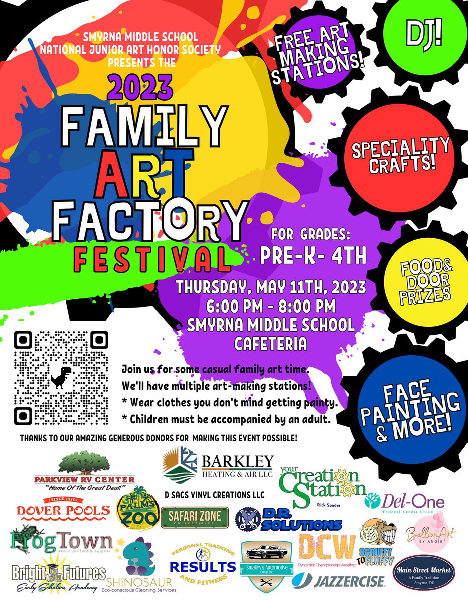 Hope you can join us at SMS as we promote the skills of our growing artists!