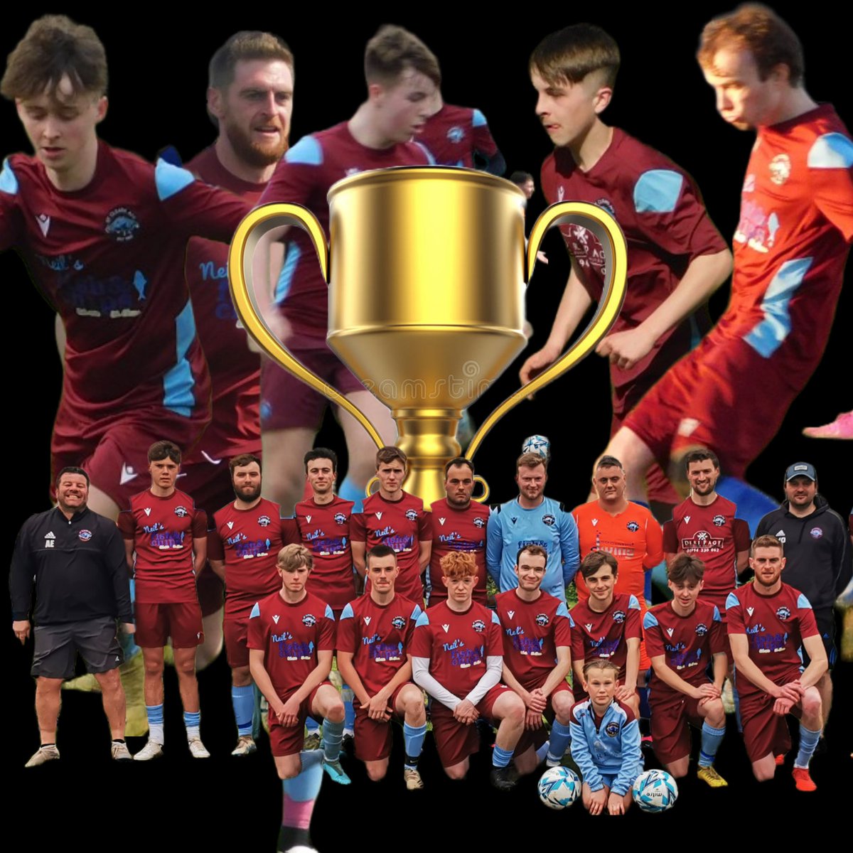 STCLEARSAFC's tweet photo. Saints win the Division Five cup!!
Outstanding 7-1 victory!!
Enjoy your night lads!! 🍺🐗 https://t.co/CjzLkOzAYc