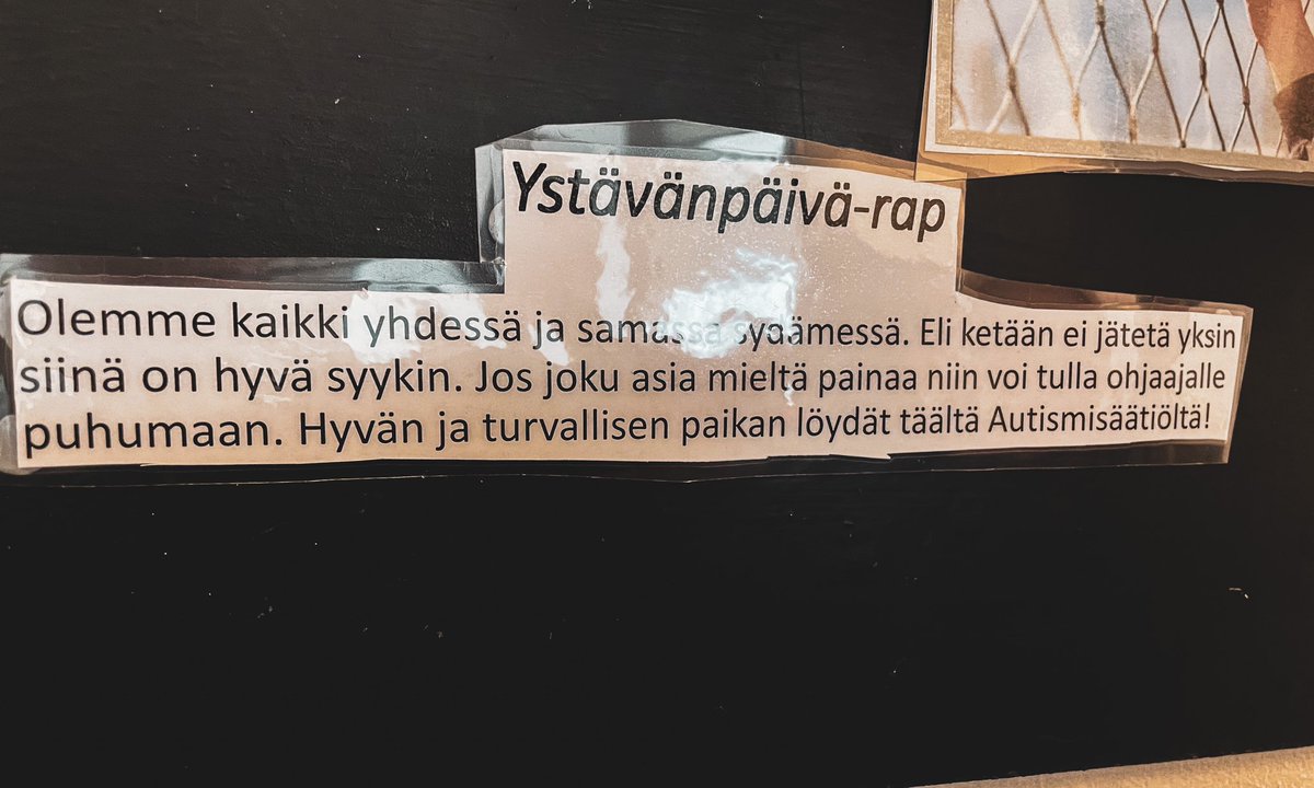 vesakookoo's tweet photo. Tänään taas omanlaiset 25v juhlat yksiköissä! Harmi ettei kuvia mahdu enempää! Asiakkaiden tekemää taidetta, tietovisaa ja räppiä - henkilökunnan tervehdyksiä ja ohjelmaa ja tietysti herkkuja!
@Autismisaatio #25v https://t.co/MX21tSaOOA