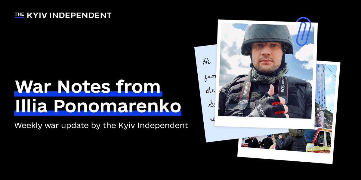 Friends, we at <a href="/KyivIndependent/">The Kyiv Independent</a> are launching a newsletter by yours truly. 
Every Friday, you'll be getting a letter from me on things that are important and thought-provoking about Russia's war on Ukraine.
Subscribe here: mailchi.mp/kyivindependen…