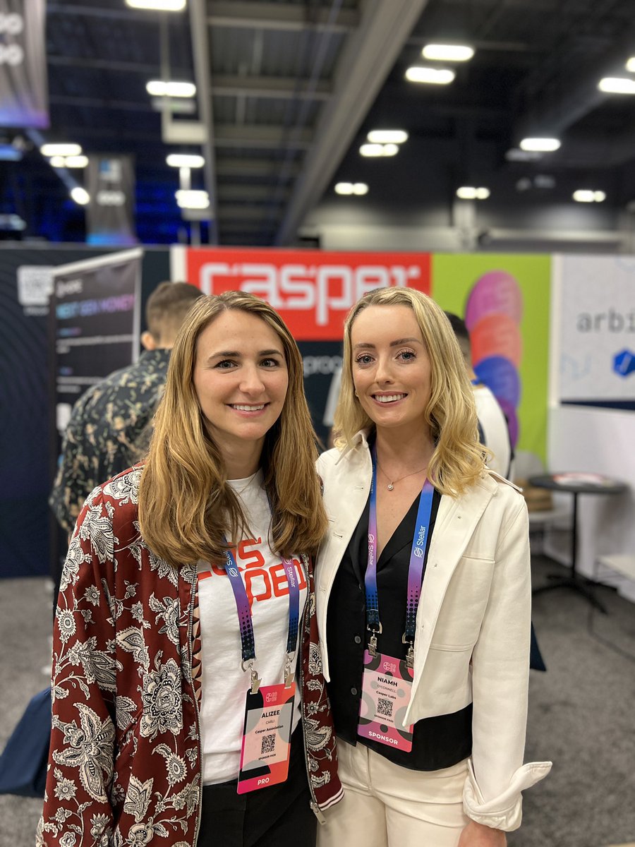 Day 2 of #Consensus2023.

Full day of meeting new and existing partners, and sharing the exciting Casper updates!🎙️

More to come including <a href="/MParlikar/">Medha Parlikar</a> taking the stage tomorrow! ⚡️