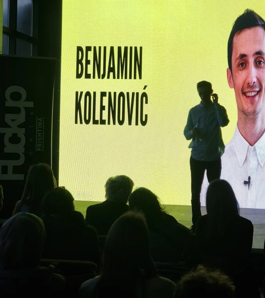 FuckUpPrishtina's tweet image. Crazy 🔥 edition of #FuckupNights in 📍 Prishtina with @zanatabaku @Blertabb @BeniKolenovic #SharetheFailure @FuckupNight

@gitkosovo #VajzatnëTIK23 @KPrishtines