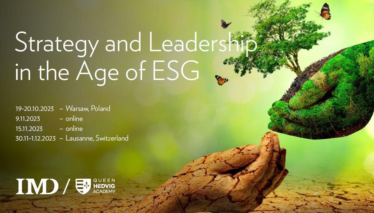 FOB_Poland's tweet photo. 𝐒𝐭𝐫𝐚𝐭𝐞𝐠𝐲 𝐚𝐧𝐝 𝐋𝐞𝐚𝐝𝐞𝐫𝐬𝐡𝐢𝐩 𝐢𝐧 𝐭𝐡𝐞 𝐀𝐠𝐞 𝐨𝐟 #ESG 🔥
We join our forces w/ #QueenHedvigAcademy & @IMD_Bschool to run an educational programme for #boards & owners launched in cooperation with #ChapterZeroPoland & @DeloittePolska 👇
https://t.co/066qUj6baC https://t.co/o1yH4xaKEJ