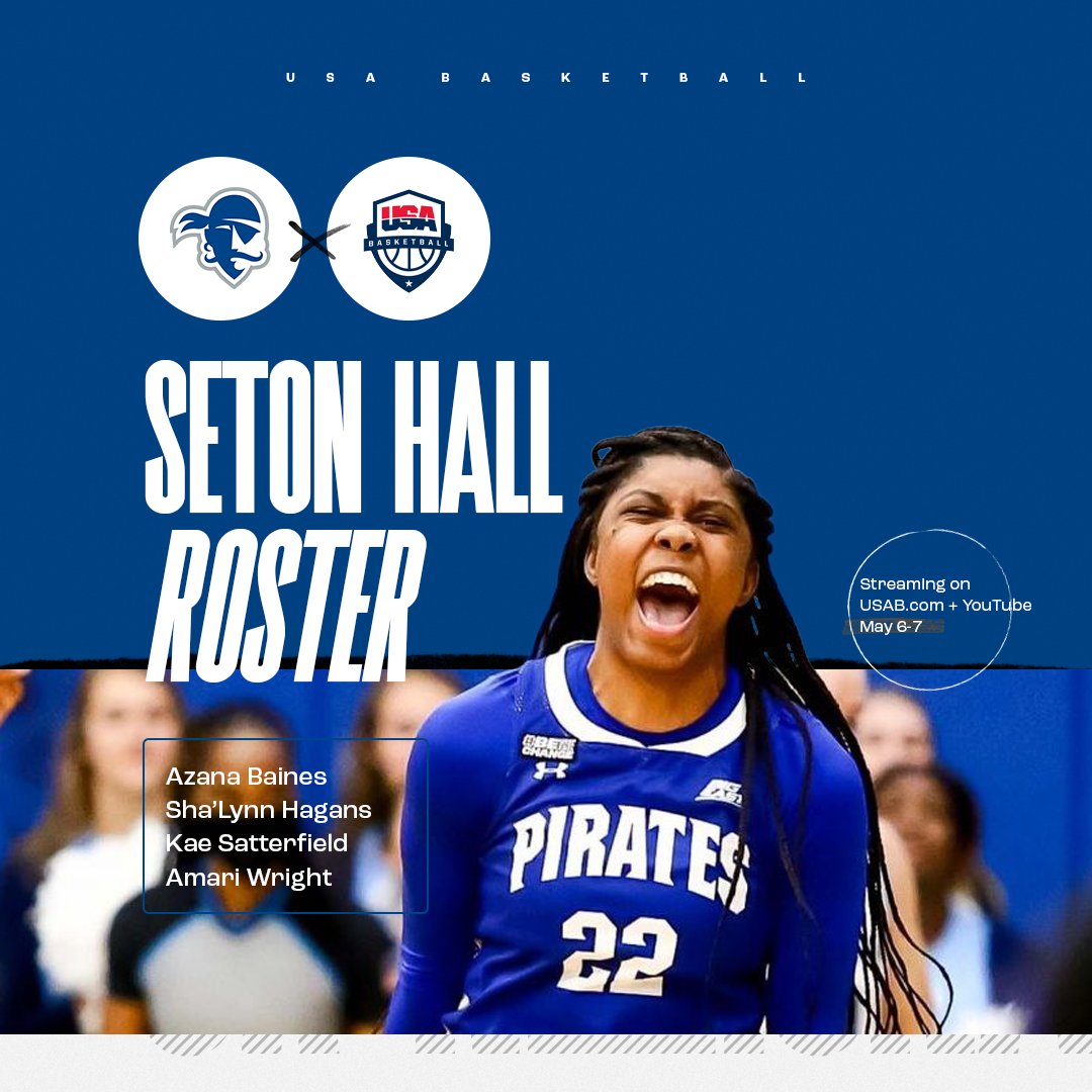 usab3x3's tweet photo. 🏴‍☠️ The Pirates have announced the roster they're sending to Colorado Springs for 3X Nationals

@SHUWBB is making their first-ever appearance in the event https://t.co/Pe2Y9CCLkg