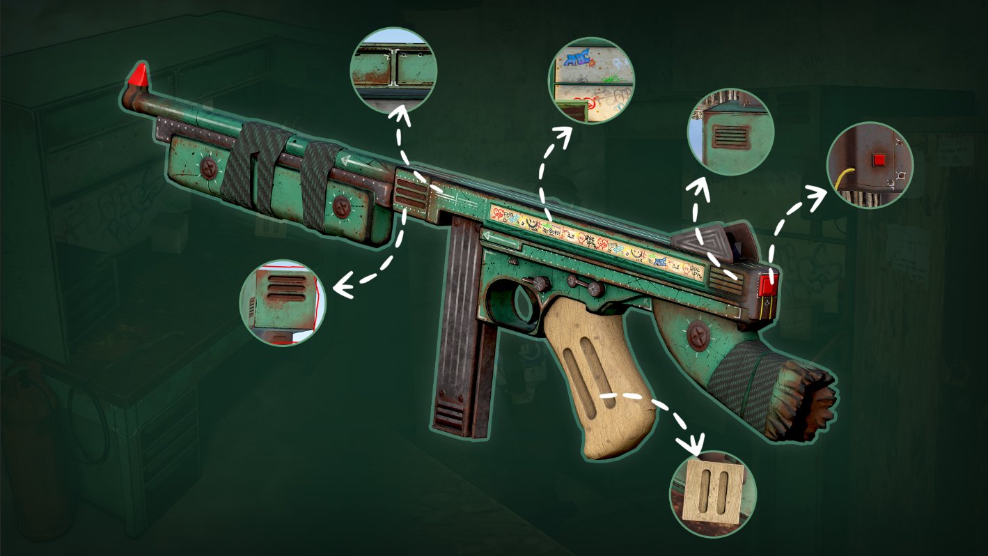 Rust on X: This week's skins are available from the in game menu