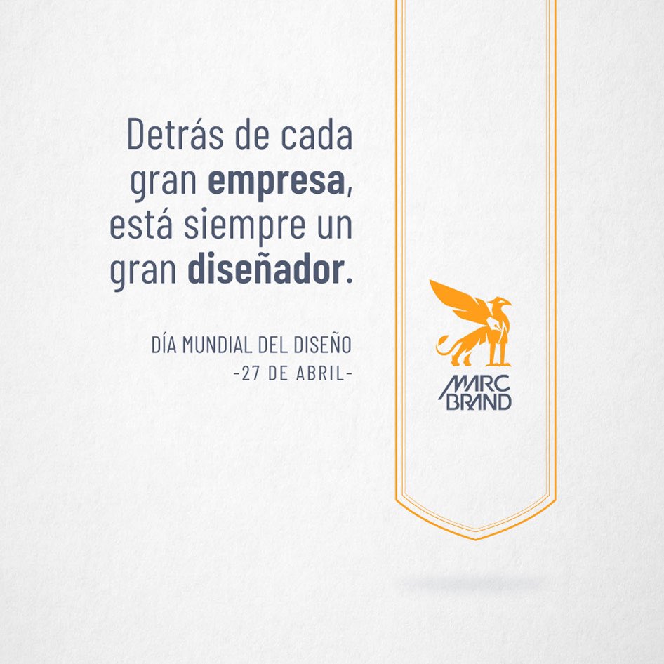 MarcBrand7's tweet photo. ¡Feliz Día del Diseñado Gráfico! ✒️❤✨💡🖥🌟🔥
Que la creatividad los ilumine y los acompañe siempre.
#27deAbril #DíaMundialDelDiseño 
#diseñadores #DiseñoGráfico  #designer #creatividad  #diadeldiseño  #diadediseñadorgrafico #NosotrosLosDiseñadores
#design #marcbrand https://t.co/OKRpRy8AYq