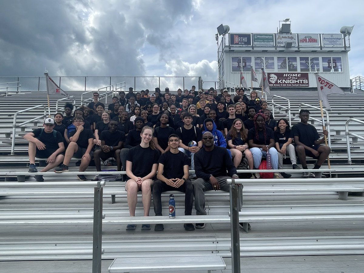 So proud of our TDHS JROTC program for an awesome day of leadership and teamwork during today’s field day activities. HUGE shoutout to Foxtrot Company for bringing home the trophy!@GoTDKnights