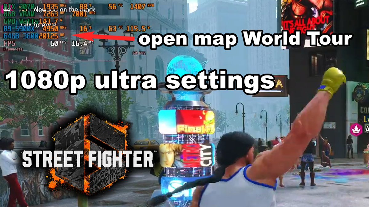 Fastpit2's tweet image. 20GB RAM @TechDeals_16   please! I`m just change my ram to 64gb and this happen?  On the New Street Fighter 6 DEMO