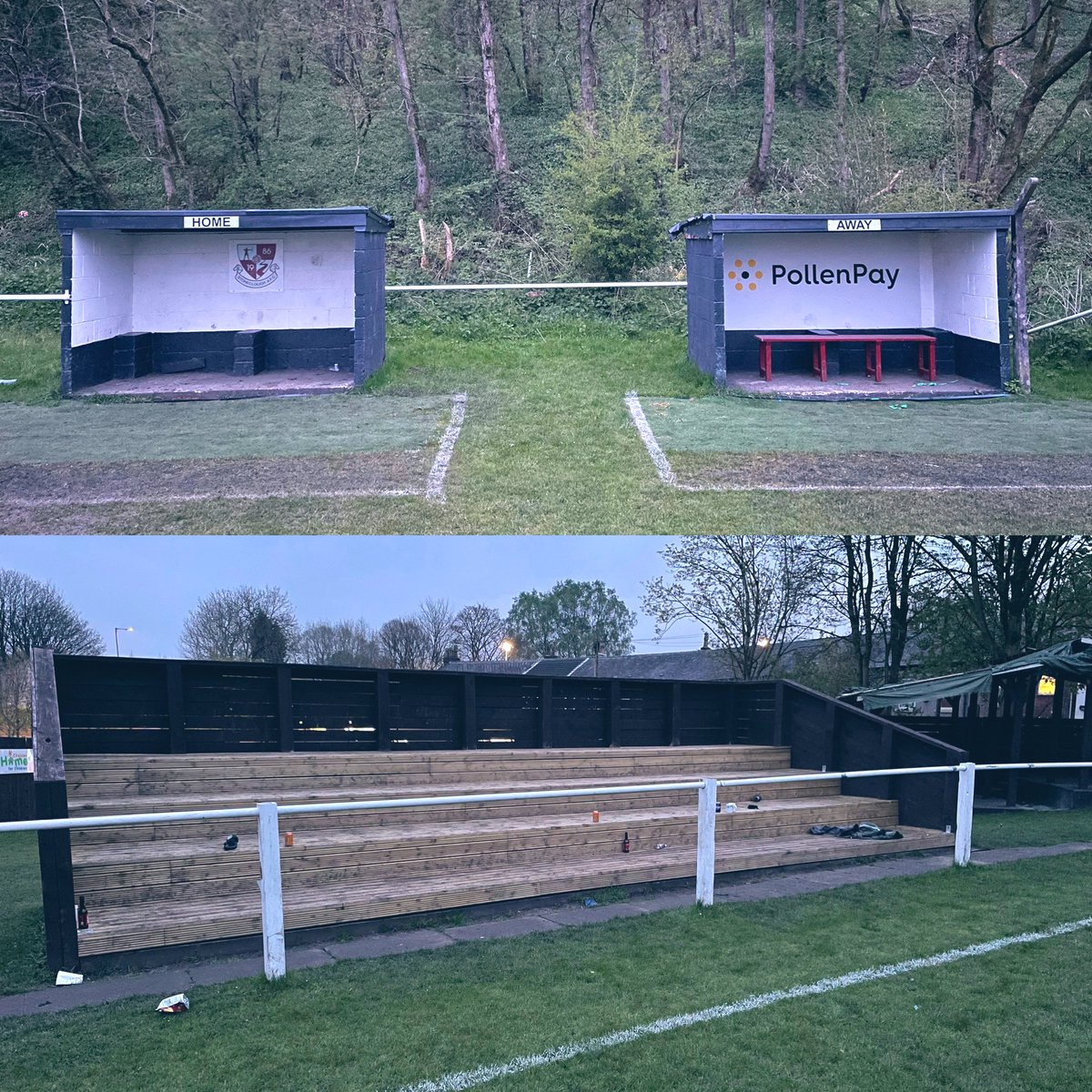 Thursday April 27th 19:01ko
Match 230 of 2022/23
🏟️ Fox Park, Kearsley - new ☑️
Stoneclough @stonecloughfc1 5
Haslingden St Marys @HassyMarysFC 2
@westlancsleague West Lancs League Division One
Ground used for filming “The English Game” on Netflix
#groundhopping #kizzyscornerpics