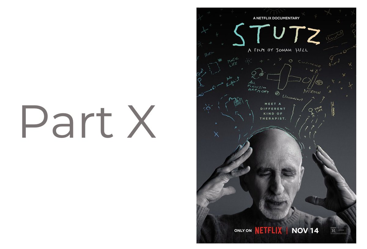 TadhgBowe's tweet photo. @BenMarks @MageTitans This one @BenMarks... it's called "Stutz" and is on Netflix. Brilliant stuff. Highly recommended. https://t.co/8kaxrnMnSX