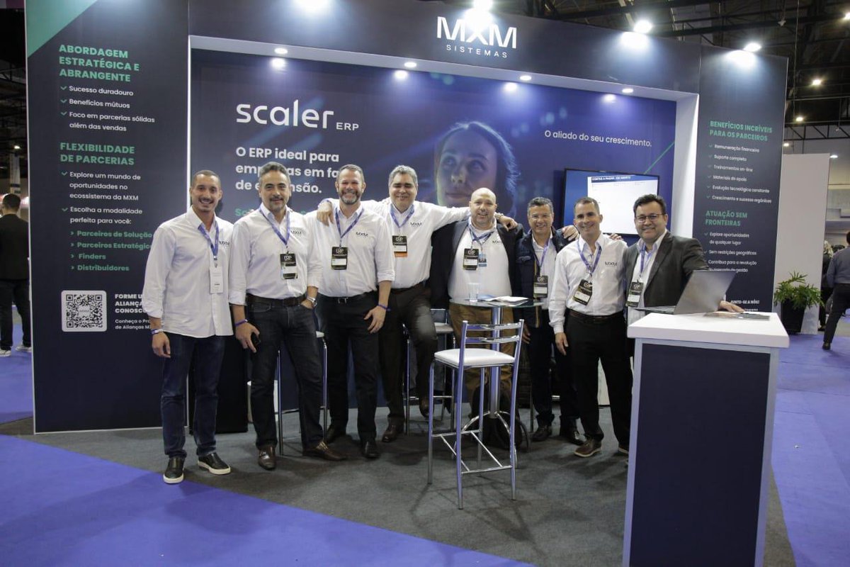 MXMSistemas's tweet photo. Foram 2 dias intensos de muito networking e conhecimento no maior evento de software de gestão da América Latina, o ERP Summit!

Continue acompanhando nossas redes sociais para não perder nenhuma novidade da MXM!

#ERPSUMMIT #ERPSUMMIT2023 #MXMSistemas https://t.co/bMhD2oyZ2n