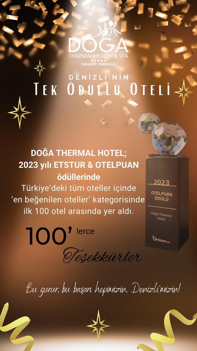 DogaThermal's tweet photo. #otelpuan #ets #etstur #Pamukkale #Denizli #vip #otel https://t.co/qTfx1GpYO5