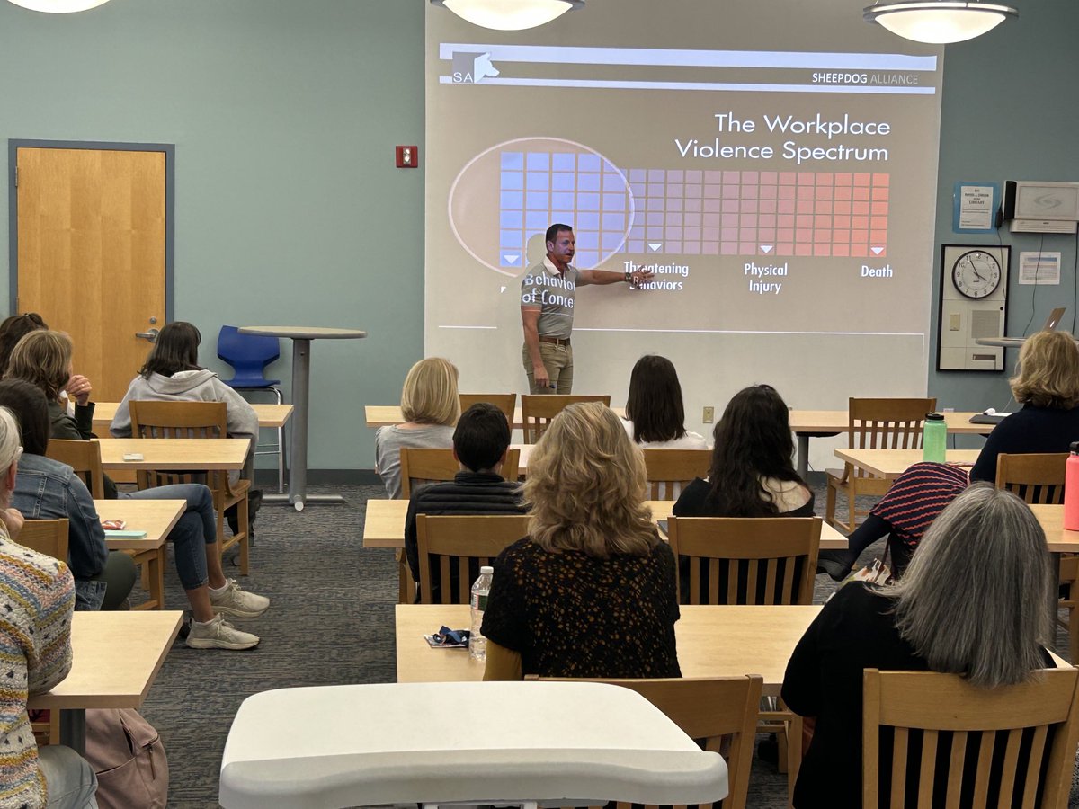 Thank you Matt for the crisis training.